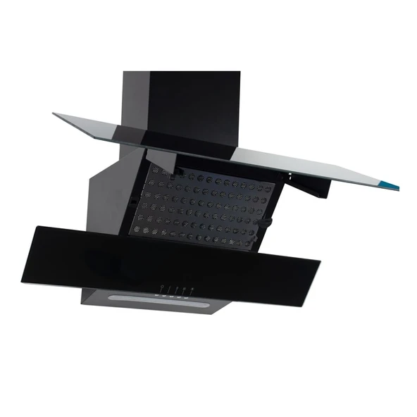 Alveus ALV F17 PB 60 cm Siyah Cam Duvar Tipi Ankastre Davlumbaz - 2