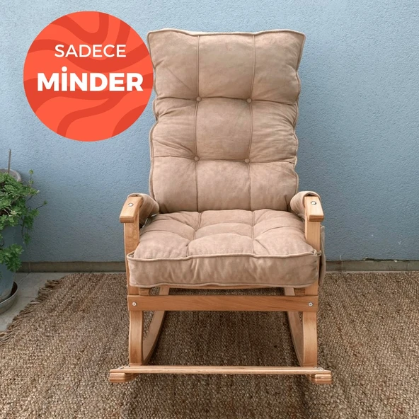 Reyo Sandalye Minderi, Sallanan Sandalye Minderi, Puf Minder, Baba Koltuğu Minderi (SADECE MİNDER)