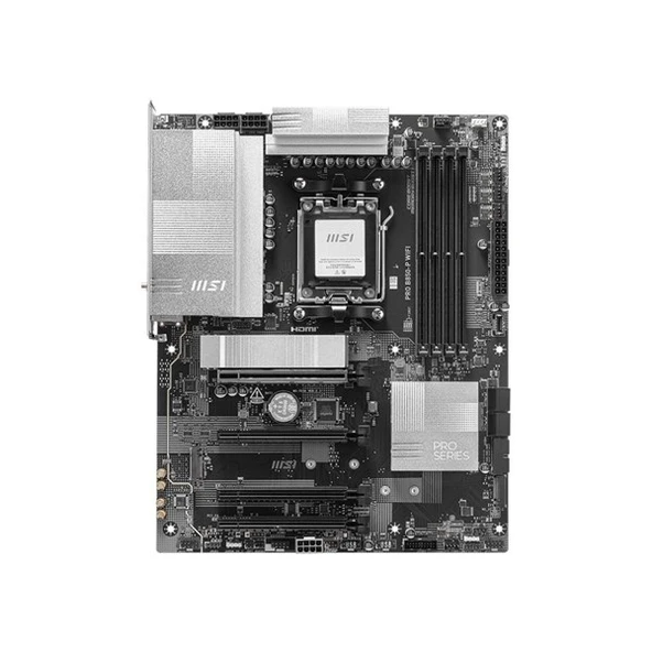 MSI PRO B850-P WIFI7 DDR5 HDMI-DP PCIE 5.0 AM5 ATX - 3