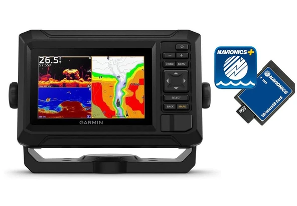 Garmin Echomap UHD2 52cv Balık Bulucu + Navionics Plus Harita Kartı