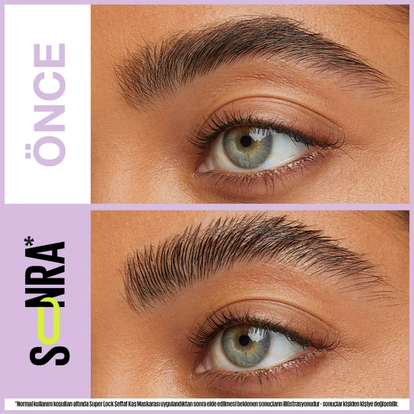 Maybelline New York Super Lock Brow Glue Kaş Sabitleyici Maskara - 4