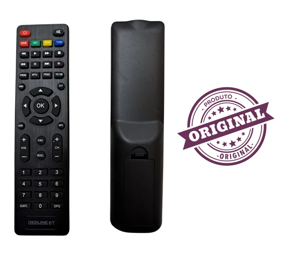 (ORJİNAL BLUETOOTTLU) Redline S55 Full HD Dijital Uydu Alıcı Kumandası ürün görseli 1