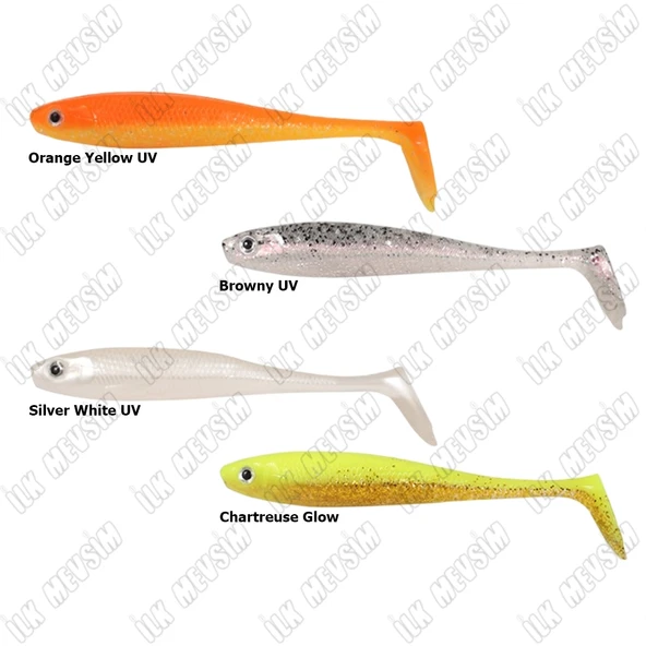Ryuji Panic Shad 9cm 5,5gr Tekli Silikon Yem - Resim 3