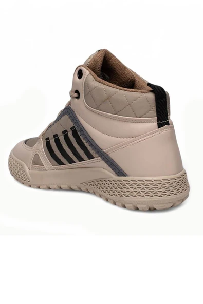 Celira Glc Bej Siyah Erkek Basket Sneaker Spor Ayakkabı - 3