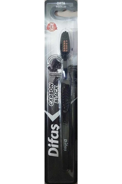 DİFAŞ CARBON BLACK DİŞ FIRÇASI