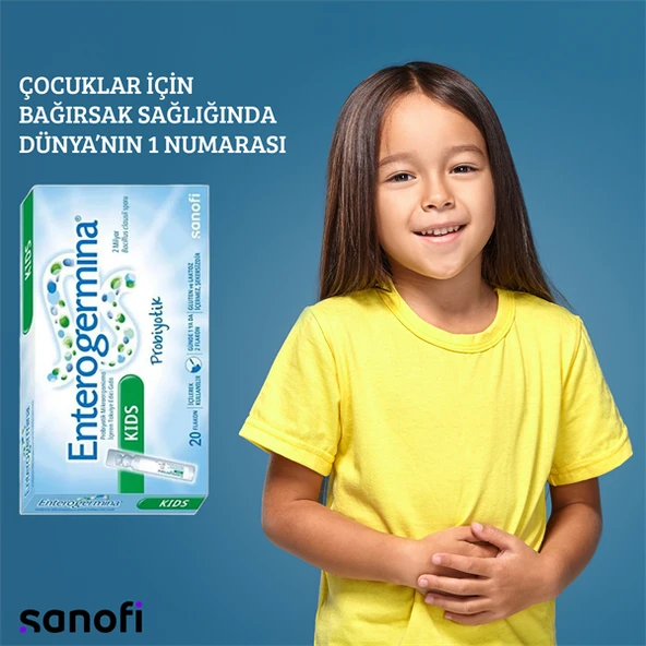 Enterogermina Kids Probiyotik İçeren Takviye Edici Gıda 20 Flakon 2 Adet - 5