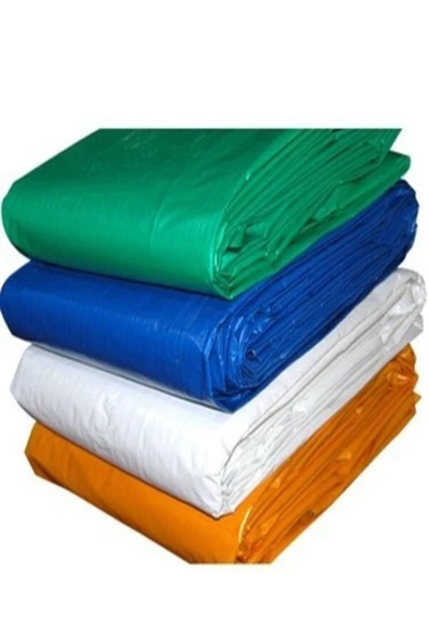 DİWWA Mavi Su Geçirmez Pullu Çadır Branda Tente Yağmurluk Gölgelik 10m X 15m - 2