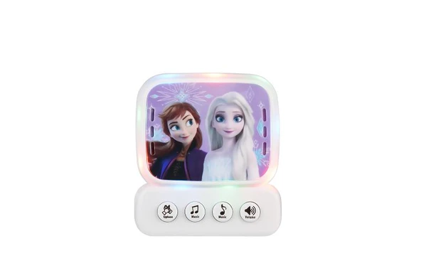 Disney Frozen Karlar Ülkesi Mini Karaoke Mikrofon Seti Işıklı Kemer Kancalı Lisanslı Mikrofonlu DY-3650-Fz - 5