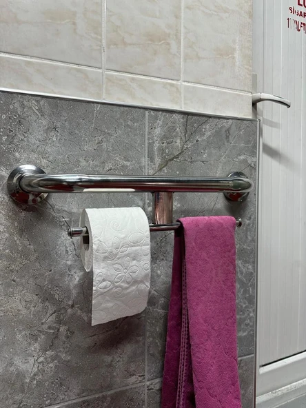 PASLANMAZ BANYO WC HAVLULUKLU TUTUNMA BARI - 3