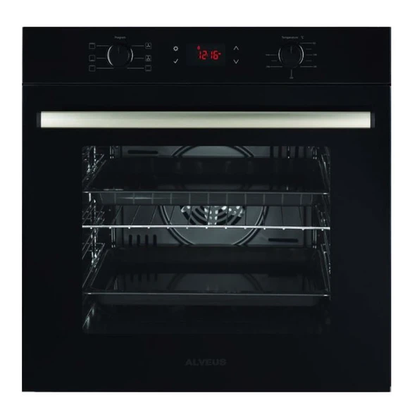 Alveus ALV MFA 627 BLACK 76 Lt. Siyah A Ankastre Fırın - 2