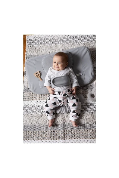 Bblüv Ergö Ergonomik Yastık Seti  Gri 0+ Ay - 3