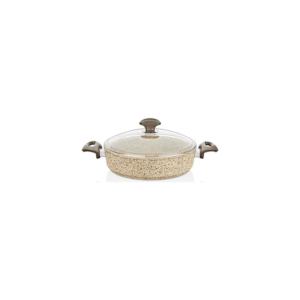 FALEZ CREAMY GRANİT 26 CM KARNIYARIK TENCERESİ - 2