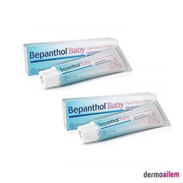 Bepanthol Baby Pişik Önleyici Merhem 100 gr 2 Adet