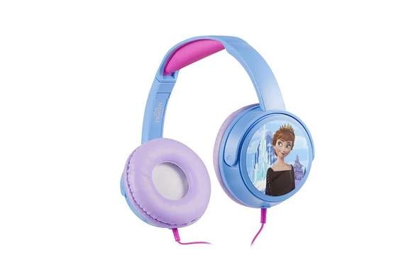 Kablolu Kulaklık Disney Frozen Karlar Ülkesi Anna Elsa Çocuk Kulaklığı Lisanslı DY-6513-FR2 11 ADET STİCKER İLE BİRLİKTE - 4