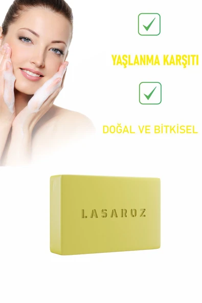 Altın Otu Sabunu Yaşlanma Karşıtı Ölmez Çiçek Sabunu Yenileyici Leke Karşıtı Sabun 100 gr - 2