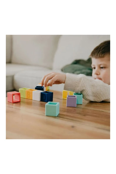 Bblüv Blöx Eğitici Silikon Puzzle  3+ Yaş - 4