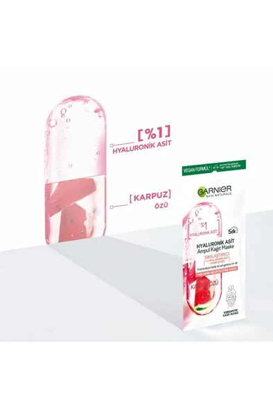 Garnier Hyaluronik Asit Sıkılaştırıcı Ampul Kağıt Maske - 4