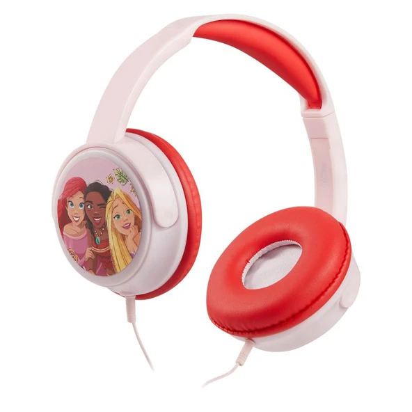 Kablolu Kulaklık Disney Prıncess Çocuk Kulaklığı Lisanslı DY-6513-PR2 5 ADET STİCKER İLE BİRLİKTE - 3