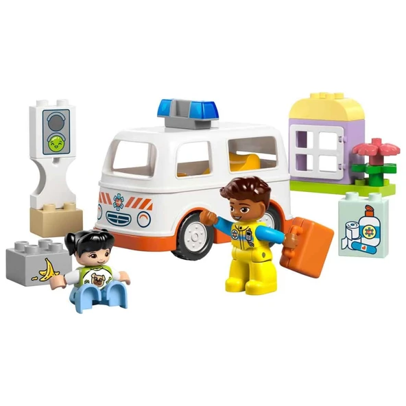 Nessiworld LEGO DUPLO Ambulans ve Sürücü 10447