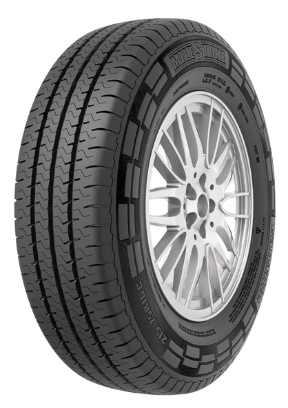 Milestone 205/75 R16 C 113/111R 10PR Vanmile Yaz Lastiği 2025 Üretim