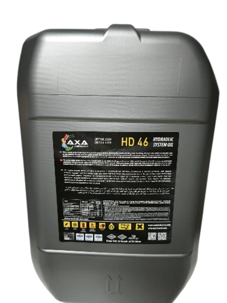 AXA LUBRİCANTS Axa Lubricants Hidrolik Sistem Yağı Hd 46 16 Lt (Üretim YILI:2024) - 2