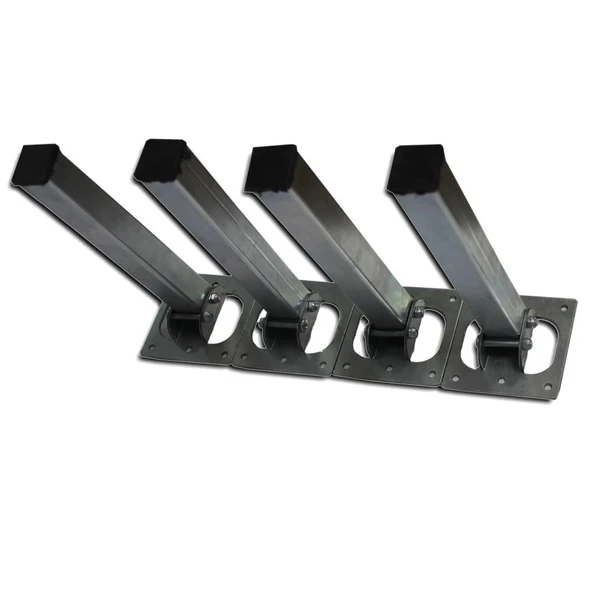 Masa Ayağı 4lü Katlanır Metal Yer Sofrası Ayağı 60 cm - 4