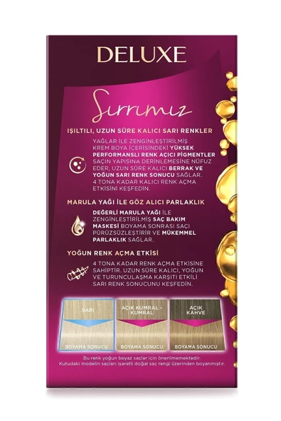 PALETTE DELUXE 10-1 KÜLLÜ AÇIK SARI SAÇ BOYASI - 2