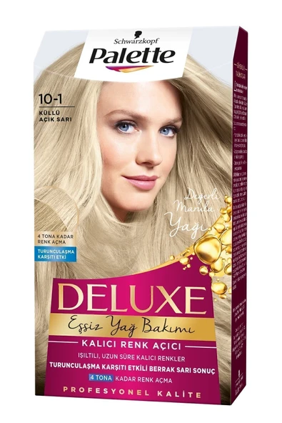 PALETTE DELUXE 10-1 KÜLLÜ AÇIK SARI SAÇ BOYASI - 8