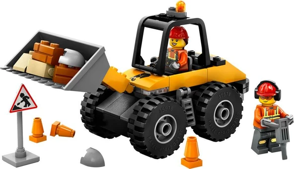 LEGO City 60450 Wheel Loader - Resim 3