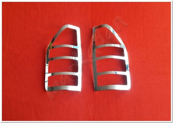 Markadan Mercedes Sprinter Krom Stop Çerçevesi 1998-2006 2 Parça Paslanmaz Çelik - 1
