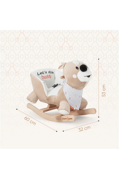 Gezenbebe Buddy Sallanan Arkadaş - Teddy - 7