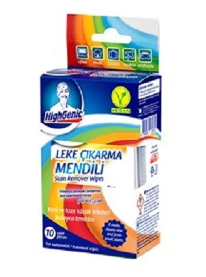 Highgenic Leke Çıkarma Mendili 10LU ürün görseli