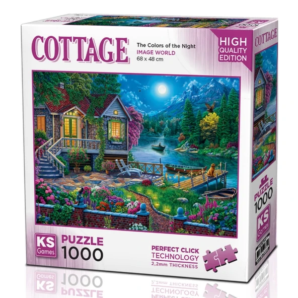 The Colors of the Night Puzzle 1000 Parça 20680