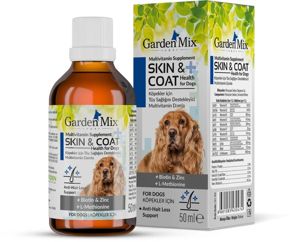 Garden Mix Köpek Tüy Sağlığı Damlası 50 Ml