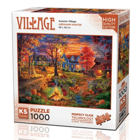 Autumn Village Puzzle 1000 Parça 20671