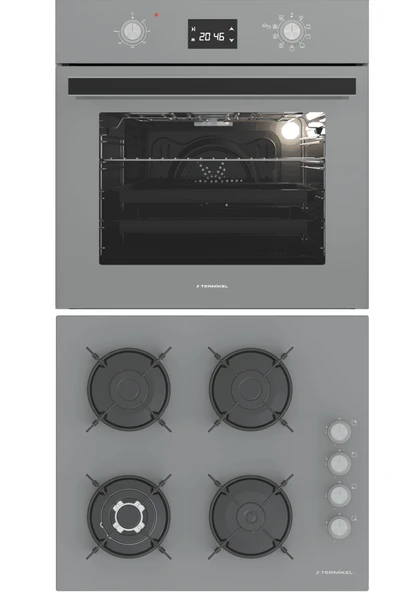 Termikel Ankastre Set (BO O6555C A + BH P6194C A) ürün görseli 1