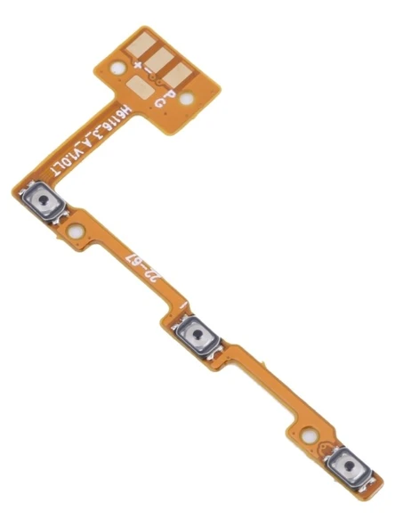 Tecno Camon 12 Air Uyumlu On Off Yan Ses Power Film Flex Cc6 - Resim 2