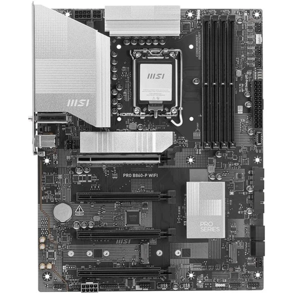 MSI PRO B860-P WIFI7 DDR5 HDMI-DP PCIE 5.0 1851P ATX - Resim 2