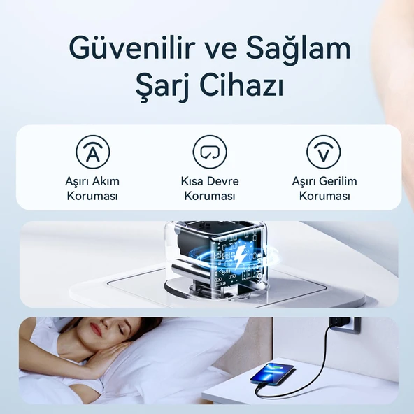 VOLTME V2004 Revo Beyaz 20W USB-C Şarj Aleti - 3
