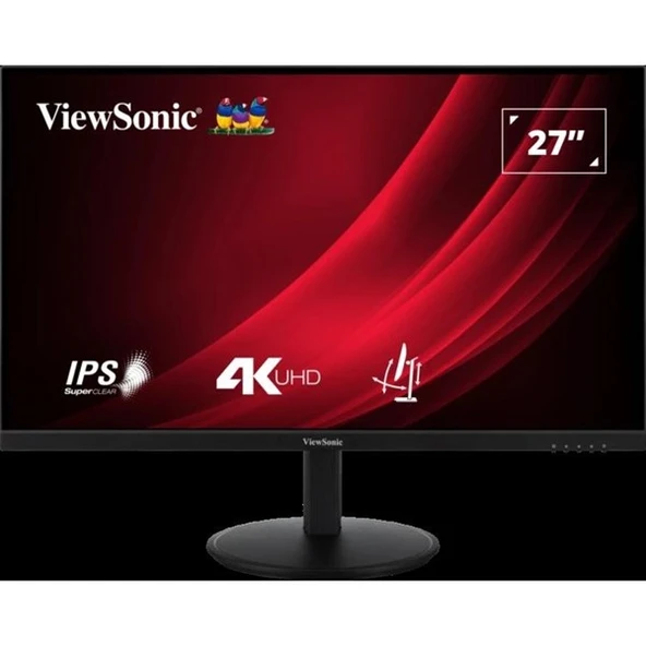 VIEWSONIC 27" IPS VG2708-4K 4MS 60HZ PIVOT KURUMSAL MONİTÖR 3840X2160 ürün görseli