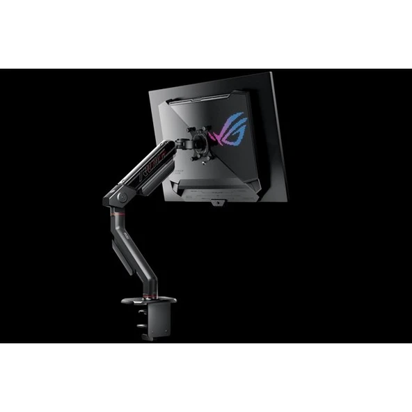 ASUS AAS01 ROG Ergonomik Masaüstü 1-kollu Monitör Askı Aparatı - Resim 3