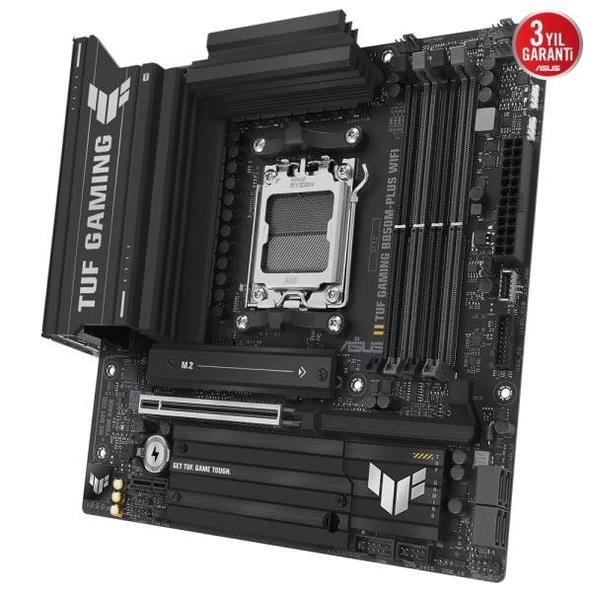 ASUS TUF GAMING B850M-PLUS WIFI-7 DDR5 HDMI DP PCIE 5.0 AM5 mATX - Resim 5
