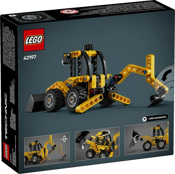 LEGO Technic 42197 Backhoe Loader - 2