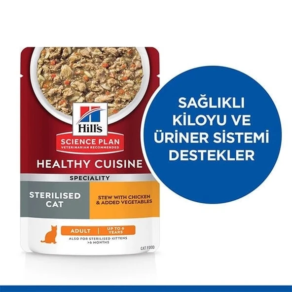 Hills Young Sterilised Tavuklu Kısırlaştırılmış Kedi Maması 3 Kg - 3