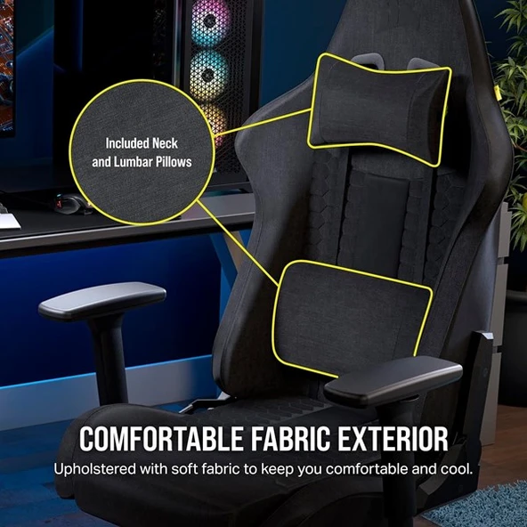 CORSAIR TC100 RELAXED CF-9010052-WW OYUNCU KOLTUĞU - 5