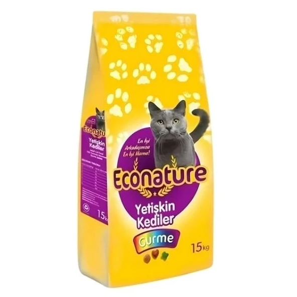 Econature Gurme Balıklı Yetişkin Kedi Maması 15 Kg - 2