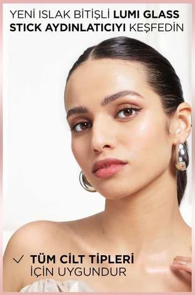 L'Oréal Paris Lumi Glass Islak Bitişli Stick Aydınlatıcı - 610 Glassy Pearl Eclat - 5