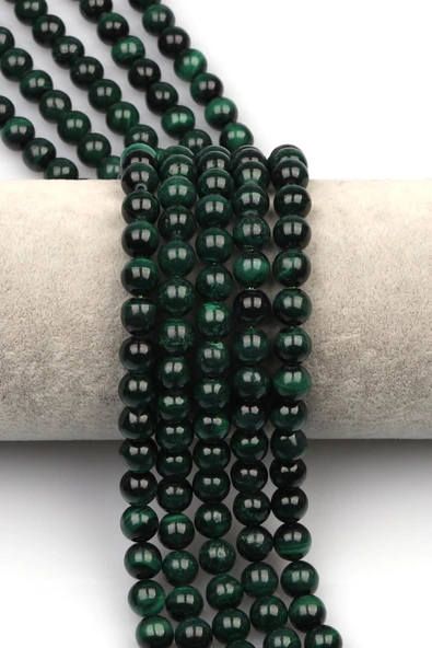 Malakit Doğaltaş Dizi 8 mm Küre Kesim ürün görseli