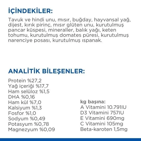 Hills Puppy Small & Miniature Tavuklu Küçük Irk Yavru Köpek Maması 3 Kg - 4