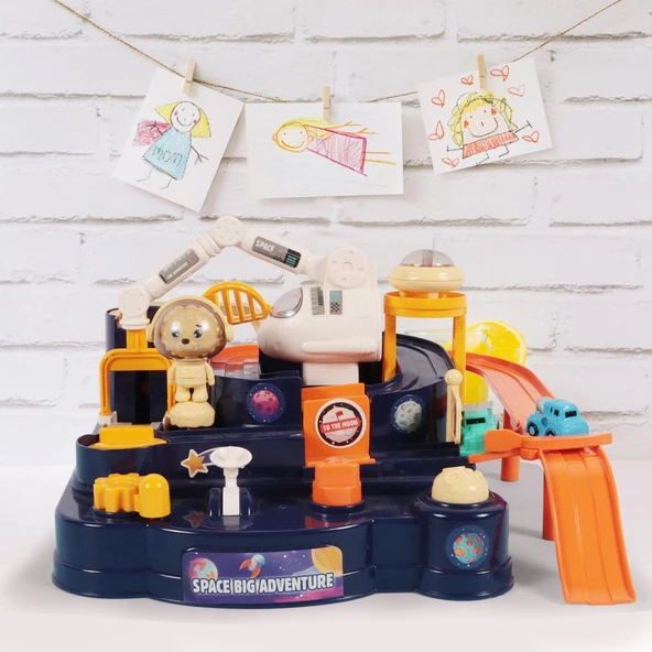 Ogi Mogi Toys 4 Düğme Kontrollü Uzay Macerası Oyun Seti - 10